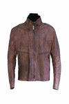 isaac sellam reflective leather jacket SULFUREUX TALMUD CUIVRE